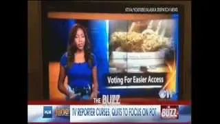 HLN Mo Ivory on Newscaster Quitting Job Live on TV for Marijuana Legalization 9/22/14