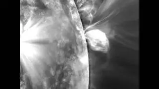 SDO/AIA Artificial Coronagraph Highlight for 2011/11/07