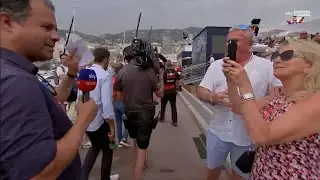 Ted Kravitz confronted in Monaco