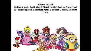 Wolfoo & Mario VS Klug & Stuart (English Gamecube Bootleg) Continue & Game Over Screen