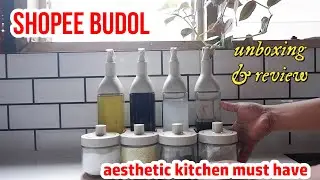 Tiny Home Shopee Finds: Aesthetic Kitchen Organizer