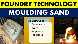 Constituents Classifications Preparation and properties of moulding sand in sand casting foundry