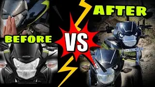 😯finally ready ho gye bike with new modification 🔥 dangerous look
