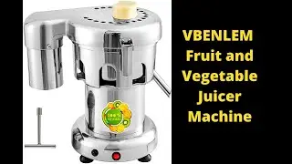 VBENLEM Juice Extractor Juicing both Fruit and Vegetable Review