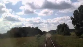 Cabview Sierpc - Płock Trzepowo VT627 Koleje Mazowieckie