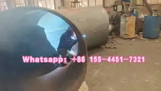 Do you Know How Large-Diameter Elbows are Welded #industrial #factory #steel #export #fitting #pipe