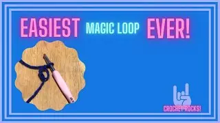 The EASIEST Crochet Magic Ring / Magic Loop EVER | Crochet Rocks