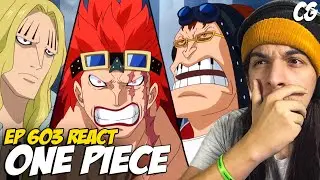 LUFFY, LAW e SMOKER? TODO MUNDO TA SE ALIANDO!!! - React One Piece EP 603