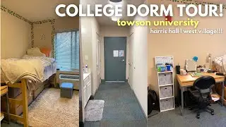 COLLEGE DORM TOUR (TOWSON UNIVERSITY) 2022 | Freshman Year*