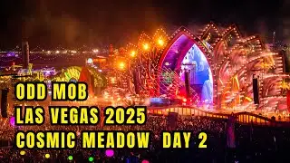 ODD MOB EDC LAS VEGAS 2025 DAY 2 | COSMIC MEADOW #EDCLV2025 #edc