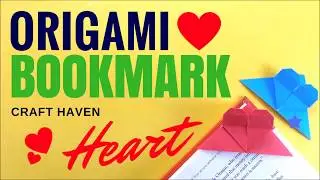 Origami Bookmark - How to Make an Paper Bookmark DIY - Easy Corner Bookmark Ideas | Craft Haven