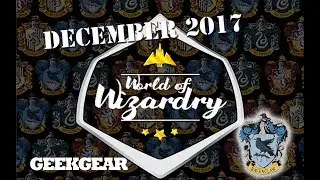 Harry Potter : December 2017 World of Wizardry GeekGear Monthly Subscription Box : Ravenclaw