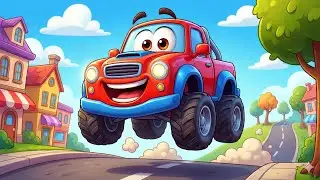Funny Truck Cartoon 🚚 | Crazy Truck Animation | Kids Funny Cartoon Video | RealLifeVidio