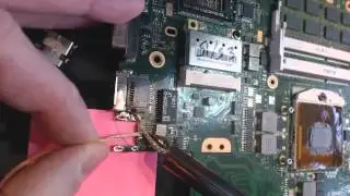 Asus P43E P43S P53sJ Laptop Power Jack Repair broken socket input port connector fix