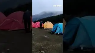 Brahmatal Trek | campsite | Himalaya trek | lake | snow | march