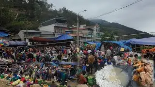 Nình Còi TiVi, Đi Chợ Phiên Vùng Cao Tây Bắc Chợ Phiên Si Ma Cai Dịp Cuối Năm Rất Là Đông