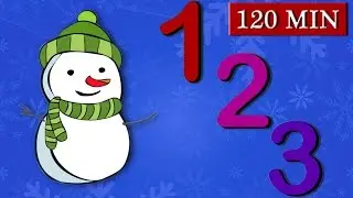 123 Numbers With Snowman - Count to 10 - Learn the Numbers Nursery Rhymes