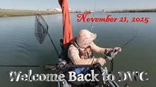 Striper Fishing Sacramento DWC (11/21/25)
