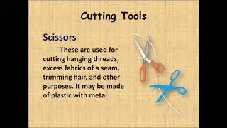 Basic Sewing Tools and Materials
