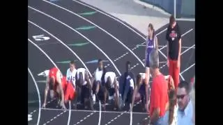 10.37 100m Blazing