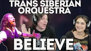 TRANS-SIBERIAN ORCHESTRA - Believe ( LIVE Robin Borneman VERSION) | FIRST TIME COUPLE REACTION
