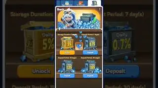 Use Bank 🏦 Withdraw and Deposit in #whiteoutsurvival #games