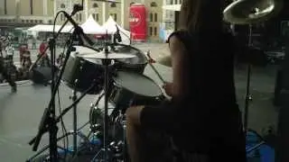 Pearl Artist Ossi Paananen/Lost Society - KILL (Those Who Oppose Me) Drum Cam @ Tuska 2013