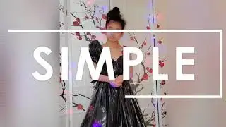 LATEST DIY RECYCLED TRASH BAG DRESS