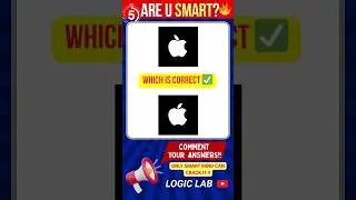 Real or Fake Apple Logo? 🤯 | Logo Quiz Challenge