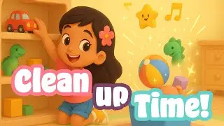 Clean Up Clap! | LolaPop Kids Song for Tidying Up | Fun Preschool Clean-Up Routine