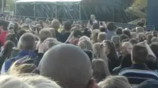 Baby.  Justin Bieber Purpose Stadium Tour in Denmark June 5'th, 2017