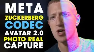 Аватар Марка Цукерберга в Meta Codec | Фотореальные аватары для Метавселенной и виртуальной реаль...