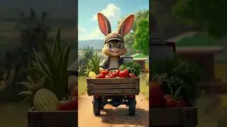 #cute #animation #dreams #bunny #cartoon #aiart #rabbit #funny #love #garden #aiart #summer
