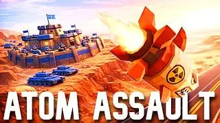 THIS IS IT! Checking Out This ALL NEW RTS Base Builder....WITH NUKES | ATOM ASSAULT