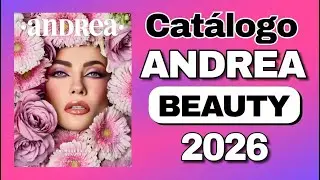 Cat&aacute;logo Andrea Beauty 2026 Completo | Ofertas Imperdibles en Maquillaje y Belleza Enero 🔥