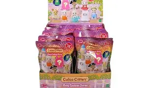 Calico Critters Costume Series Blind Bags Full Case Complete Set Unboxing