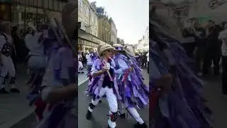Morris Dancer enjoying the sunny whether at Mayfest Winchester!