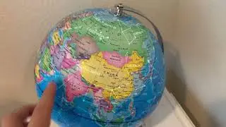 Waldauge 9' Illuminated World Globe with Stand, Educational Globes for Kids Learning Review