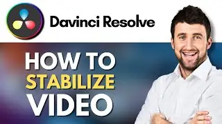 How To Stabilize Video in Davinci Resolve 18 | stabilize shaky footage | Tutorial