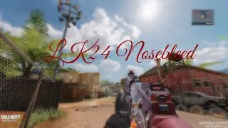 Gameplay With The New LK24 Nosebleed | CODM Gameplay