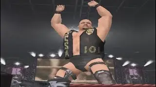 WWF WrestleMania X8 - Stone Cold (Path of a Champion Mode) WWE Heavyweight Championship (GameCube)