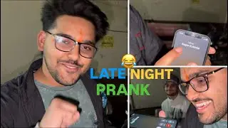 Late night prank on my friend 😂 | #viralvlogs | #vlogging | #trendingvlog | #jiteshsharma | #prank