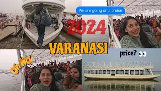 My Experience of Cruise in Varanasi 🥶 | How to book Cruise with all details |  Shalini pal