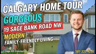 19 Sage Bank Road NW | Gorgeous Detached Home | Family Homes in Calgary