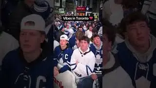 Toronto Maple Leafs were upset because they lost the playoffs because of the￼ Florida Panthers￼￼￼￼