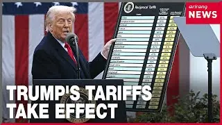 U.S. 'reciprocal tariffs' take effect as of Thursday