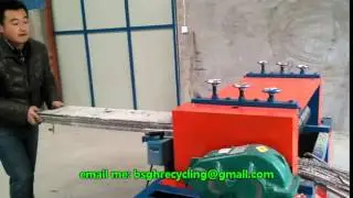 BSGH BS-1200S radiator peeling machine for central air conditioning and refrigerator