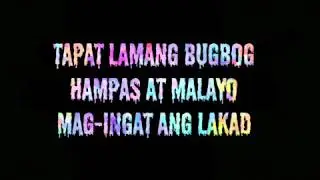 Cloc K Cleaning out My Closet [Tagalog Rap Version] [Lyrics Video]