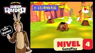 🐺 Sheep Raider Nivel 4 PS1 | Zona Arcade Secreta + Reloj Oculto | 25&ordm; Aniversario 🎉🐑