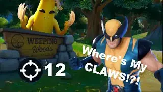 Killing Wolverine With His Own Claws In Fortnite!